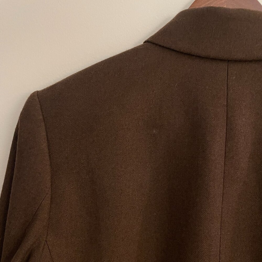 Vince Double-Breasted Blazer in Hickory, Size 6, Excellent Condition - Picture 9 of 12